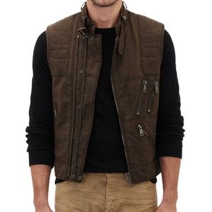 Ralph Lauren Black Label Canvas Racing Vest (Med)